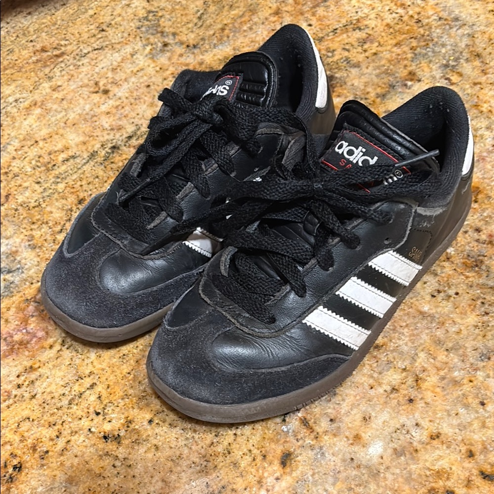 Adidas Classic Black and White Trainers